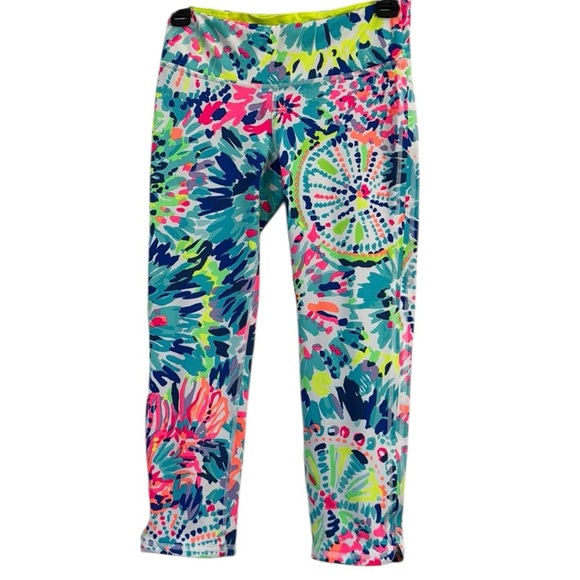 Lilly Pulitzer Womens Luxletic Weekender Cropped Leggings - Picture 2 of 11